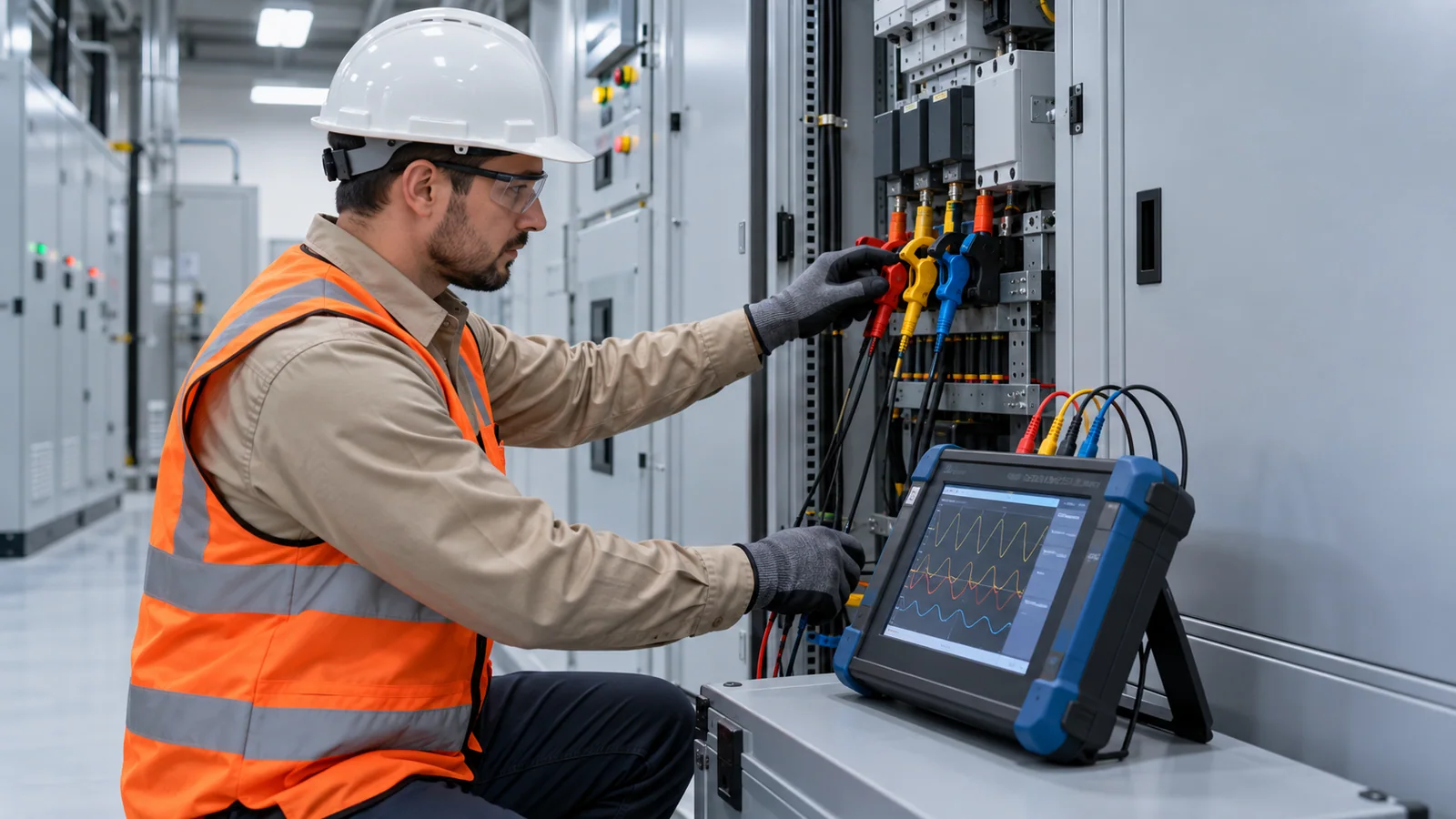 Análisis de calidad de energía en una instalación industrial